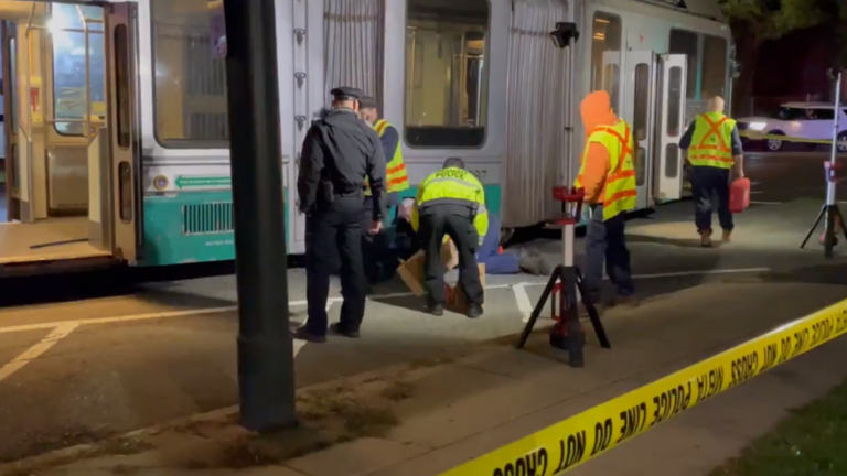 MBTA Green Line trolley derails after hitting skateboard in tracks - Vimarsana News