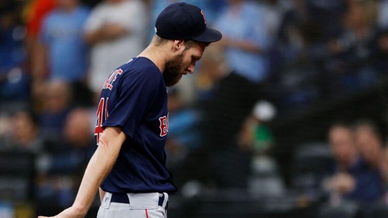 Chris Sale pitches just 1 inning for Boston Red Sox in Game 2 of the ALDS,  leaves behind 5-2 