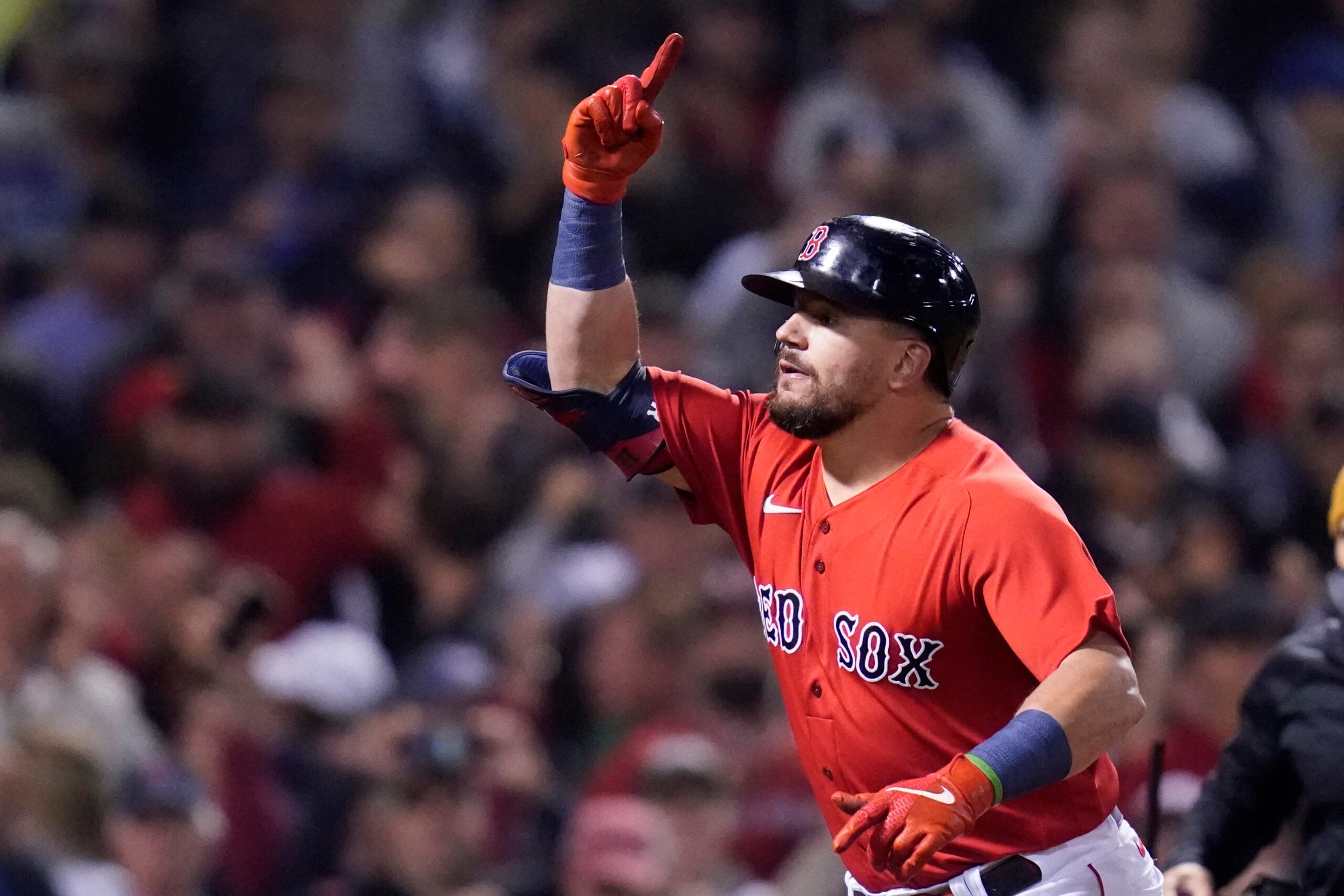 Xander Bogaerts' three-run homer, 09/18/2021