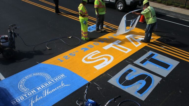 boston marathon starting line