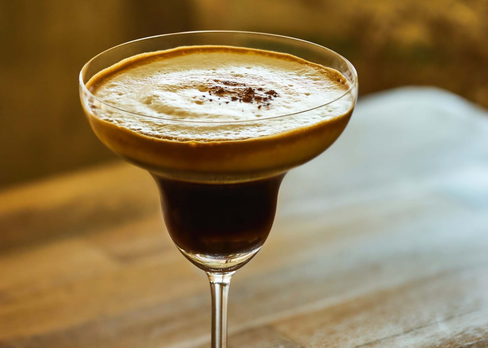 A rum and coffee cocktail to sip on this fall season