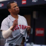 Rafael Devers injury