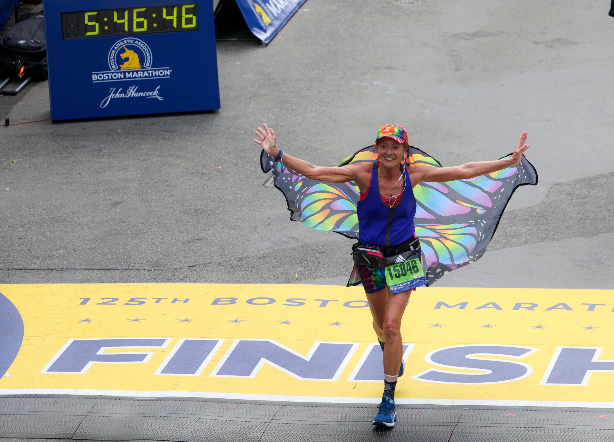 The 2021 Boston Marathon In Photos