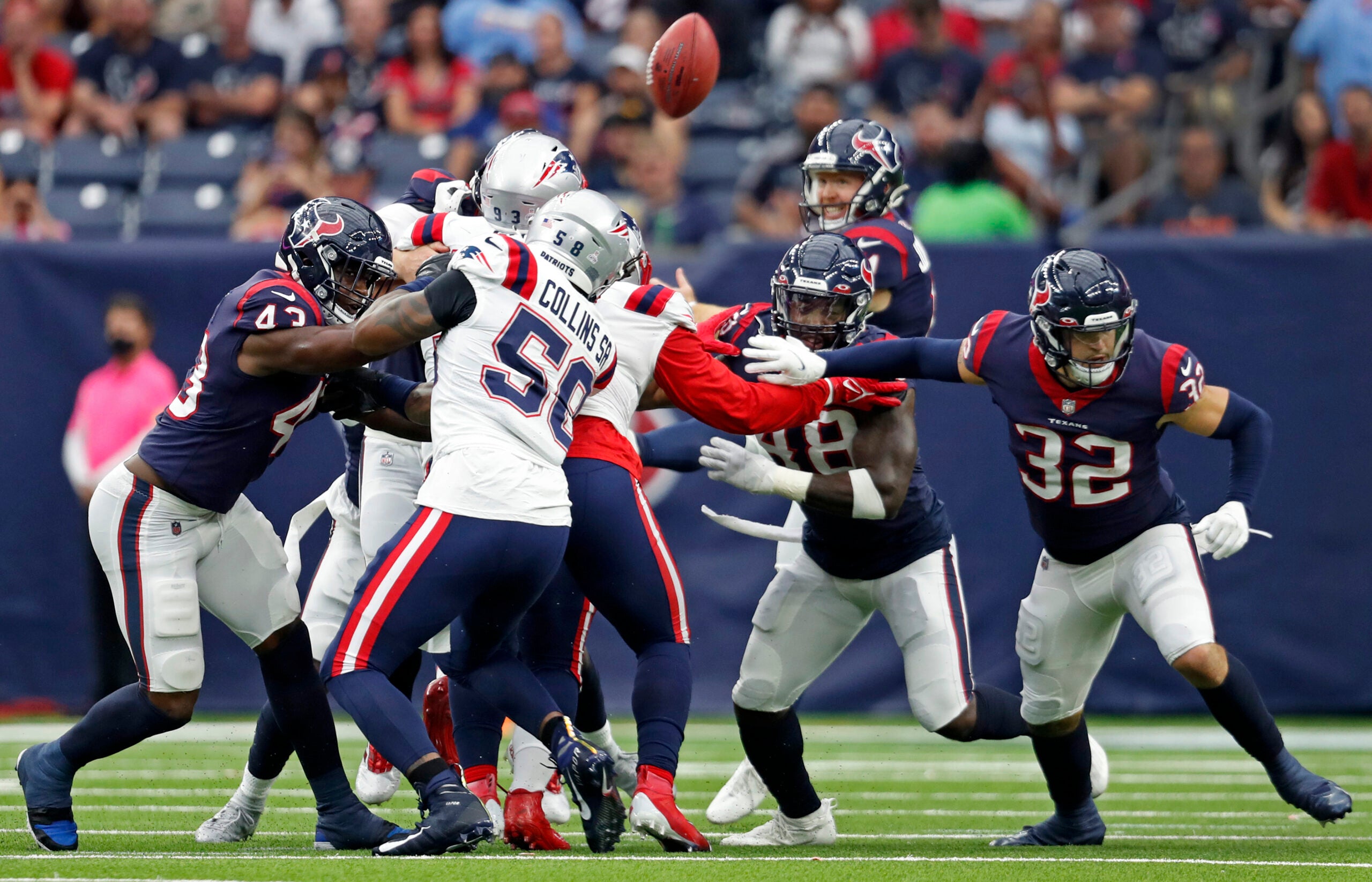 Matthew Judon Disappeared Down Tunnel, But Showed up Big as Pass Rusher