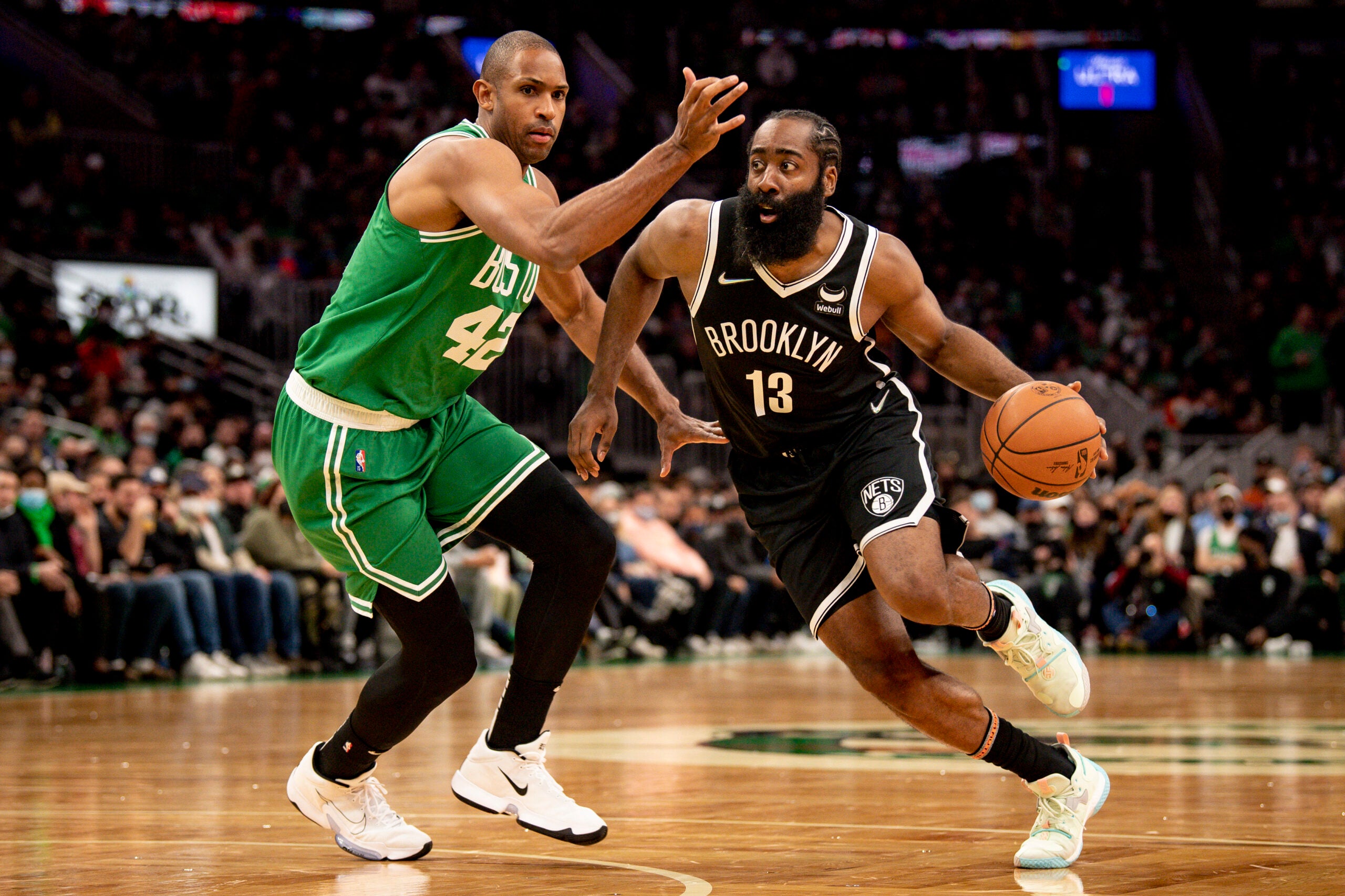 Patty Mills Navy Brooklyn Nets Game-Used #8 City Jersey vs. Boston  Celtics on April 25 2022 - Size 46+4