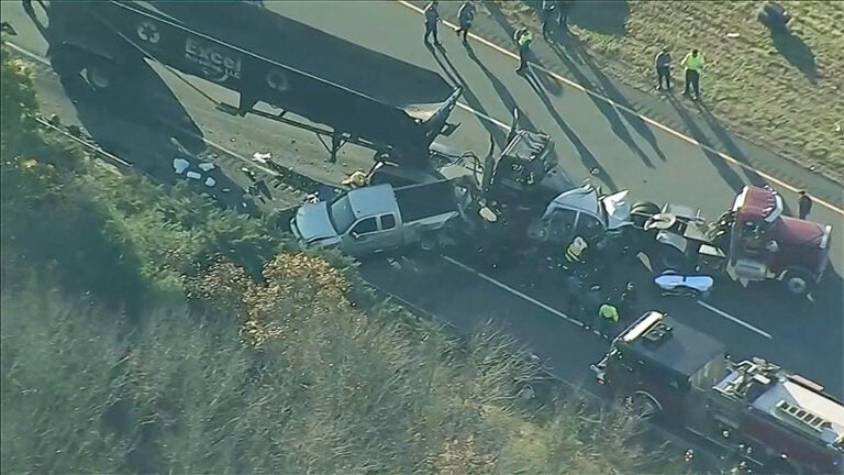 Cars 'exploded' in Middleboro crash that killed five on I-495