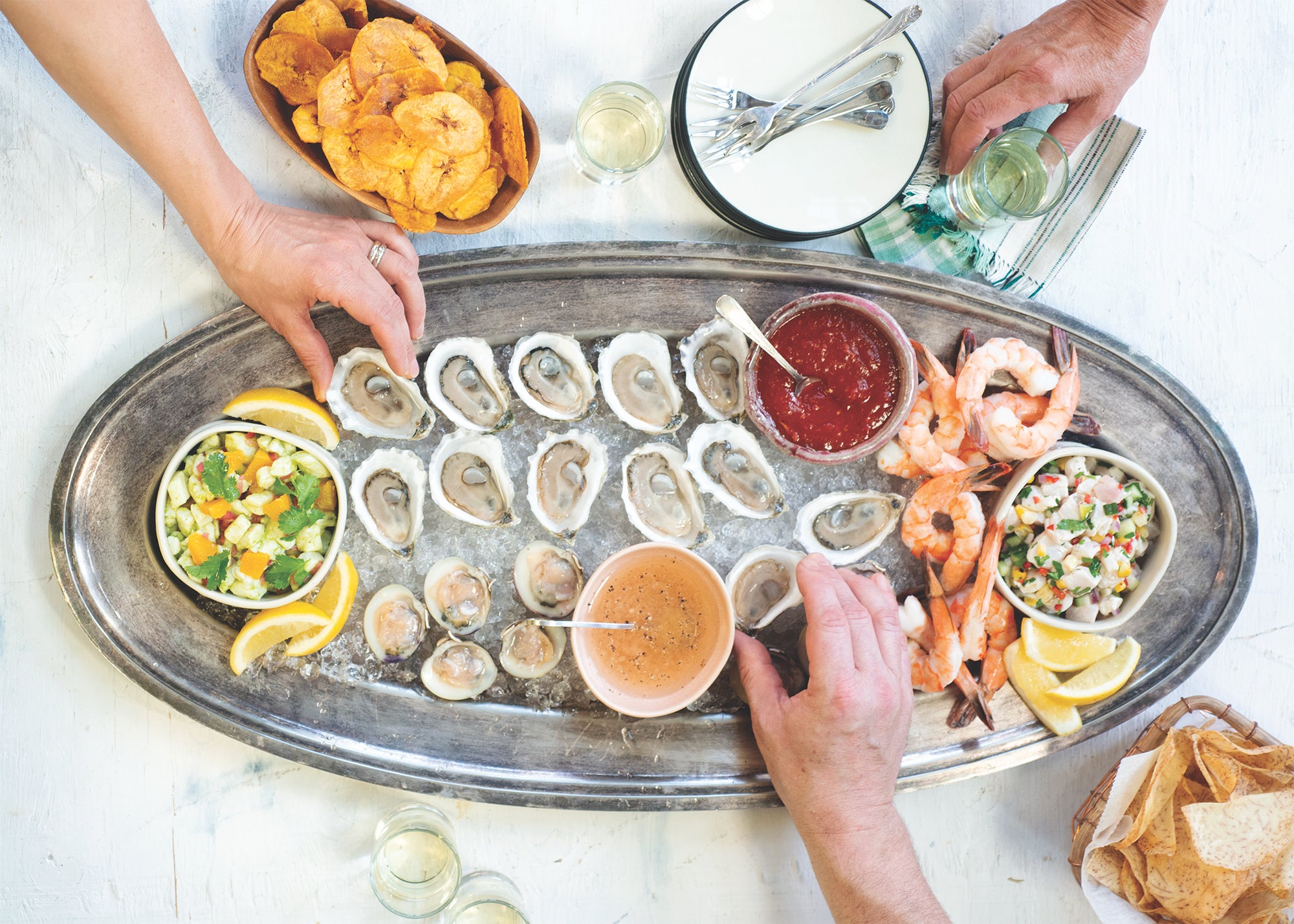 How to Build a Raw Bar Platter, from 'The Row 34 Cookbook'