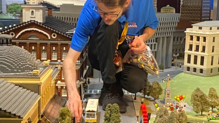 Boston's new Lego Master model