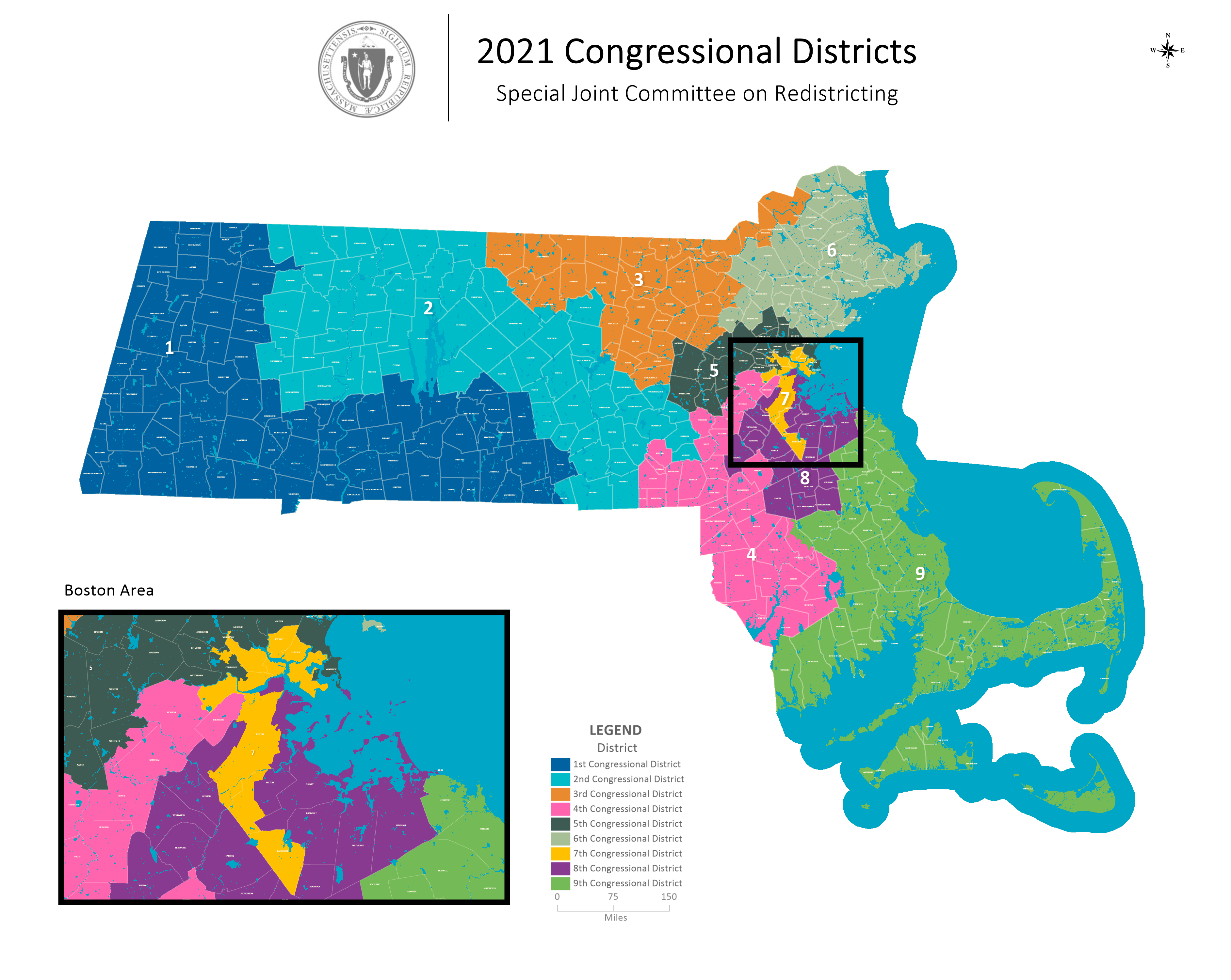 Here S The New Massachusetts Congressional Map Passed By Lawmakers   Statewide 2021 Congressional Districts 6196ae6d6e741 