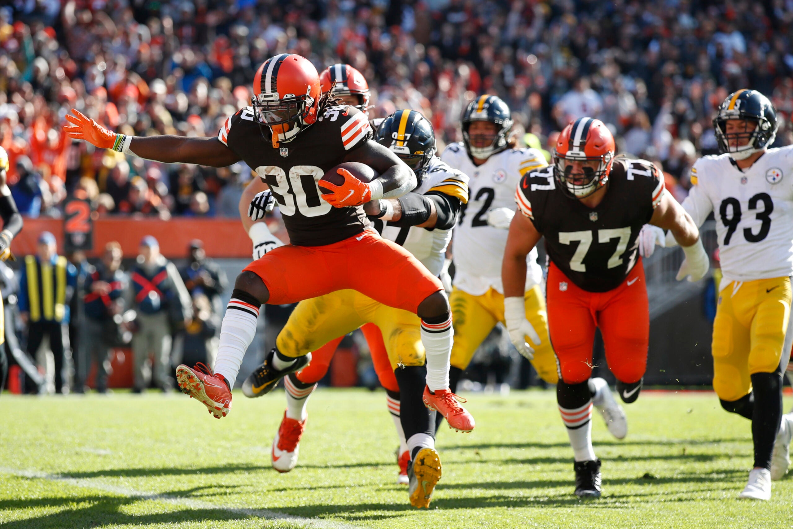 5 Cleveland Browns players to watch against the Patriots on Sunday