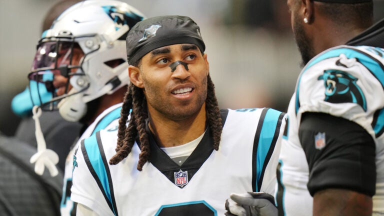 Here's a first look at Stephon Gilmore in a Panthers uniform