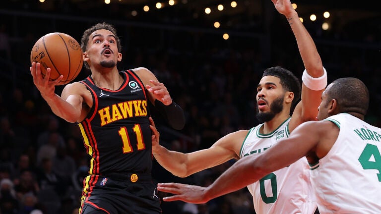 Young's long 3 lifts Hawks to 119-117 win over Celtics