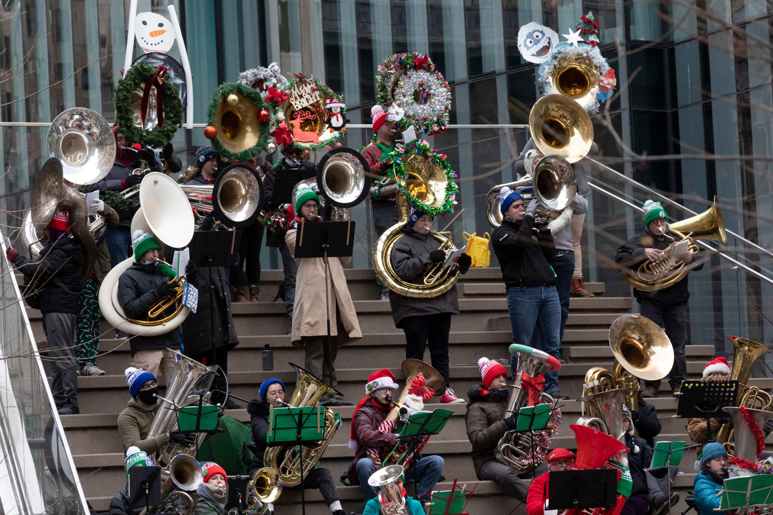 Photo & Video Annual TubaChristmas returns to Downtown Crossing