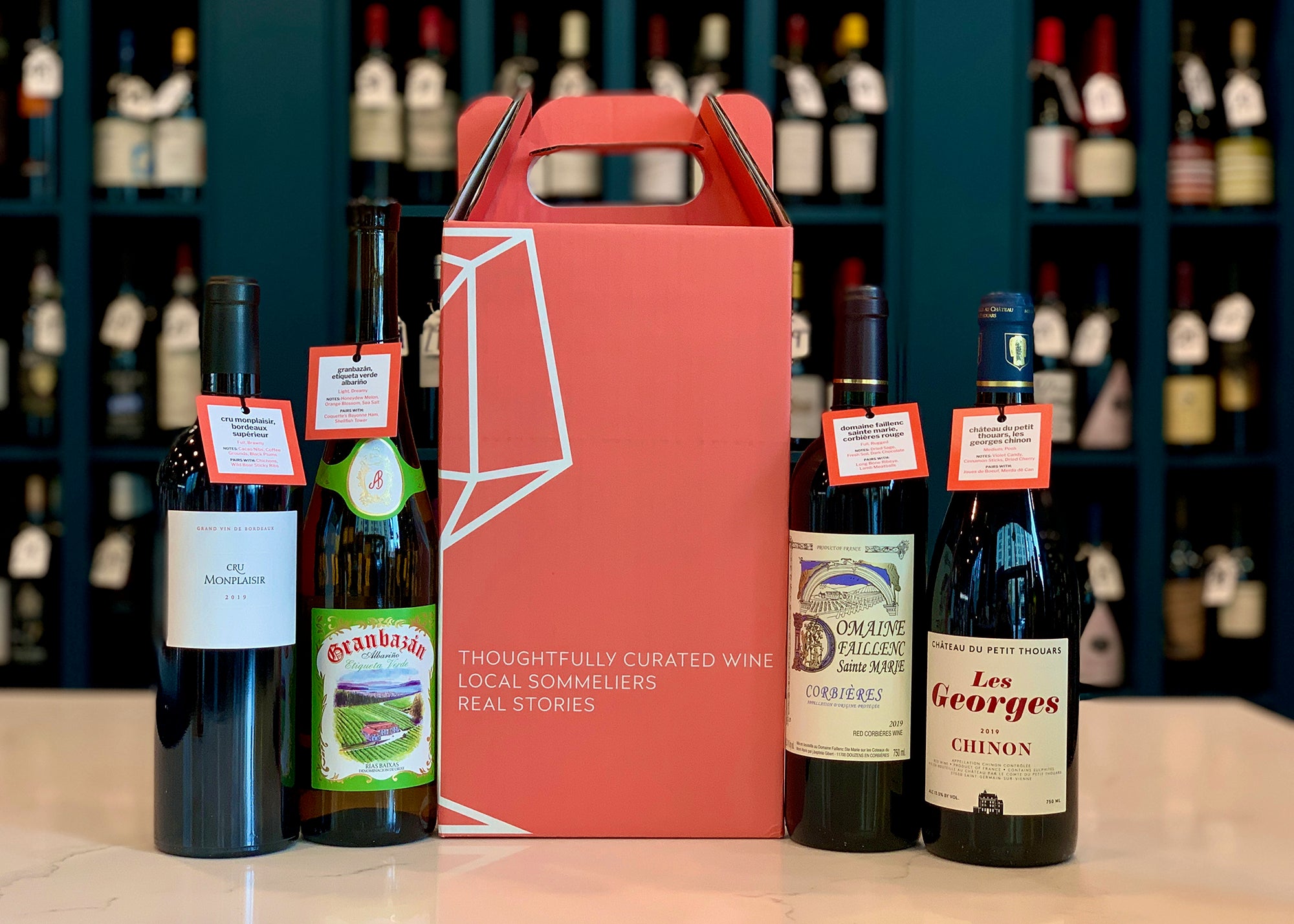 Monthly wine subscription from Upper Glass