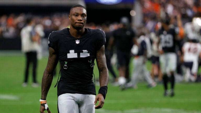 Raiders' Ruggs out vs. Patriots