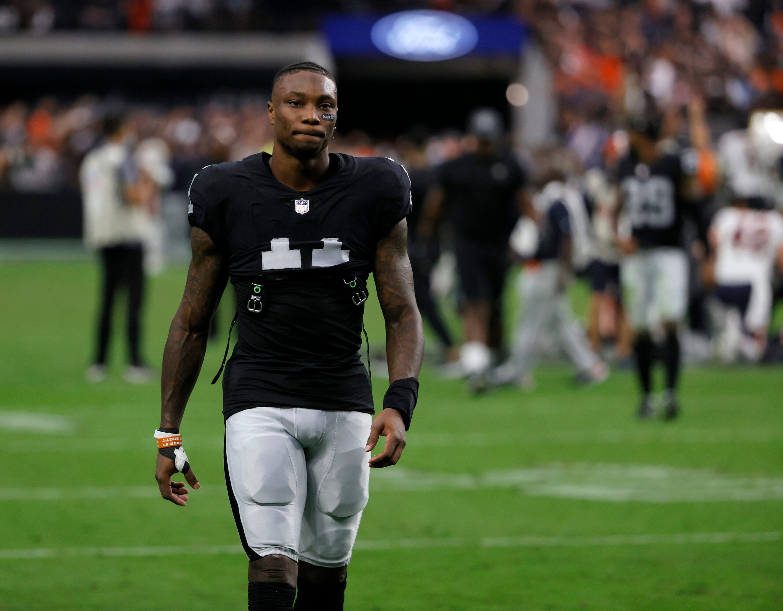 Raiders' Ruggs out vs. Patriots