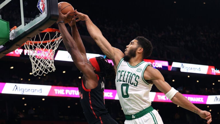 Jayson Tatum: 'I didn't even belong' in photo with Celtics legends