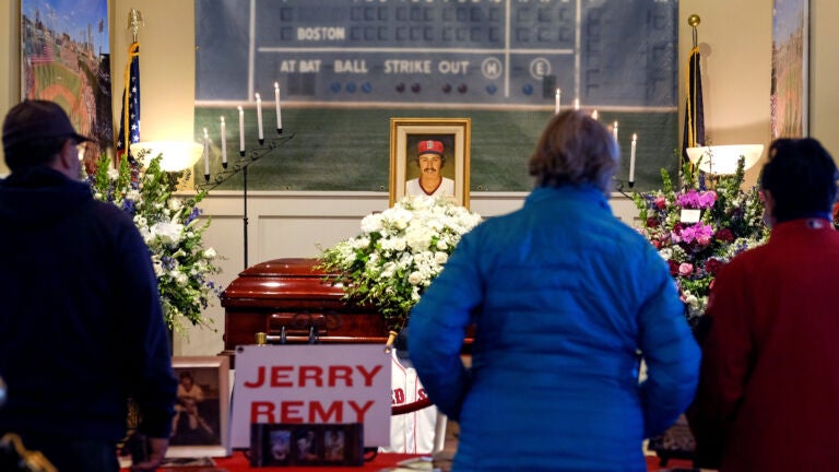 Jerry Remy public wake