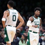 Celtics Marcus Smart Jayson Tatum