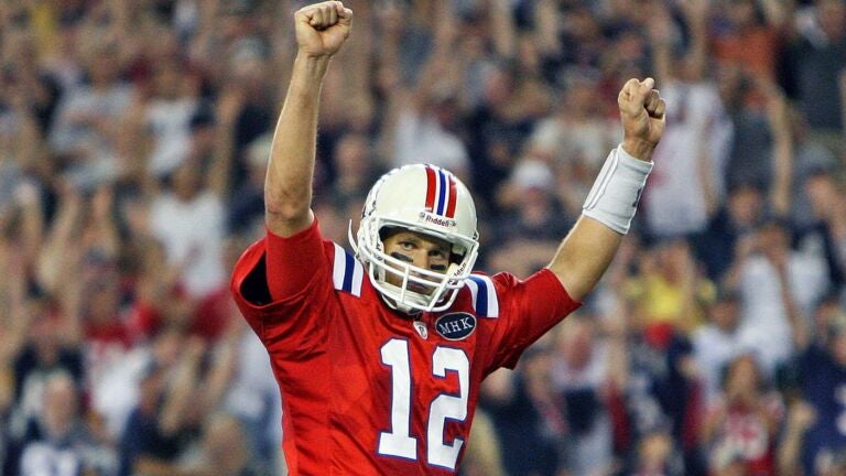 tom brady red throwback jersey