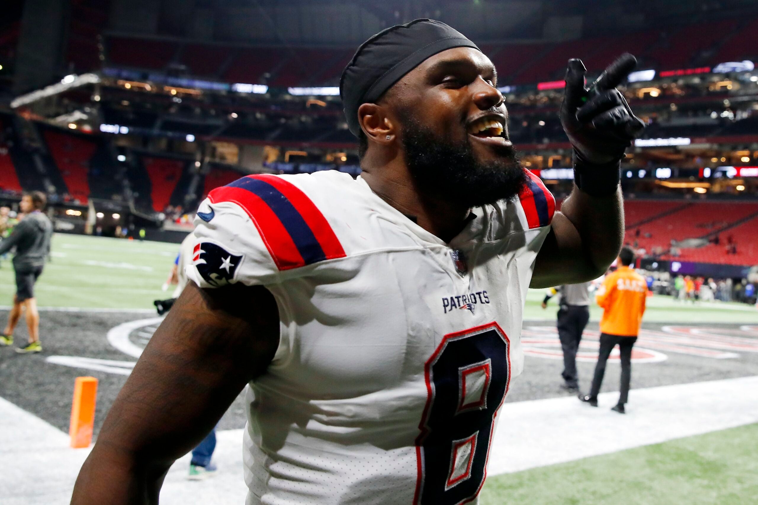 New England Patriots #51 Ja'Whaun Bentley 2018 Salute to Service