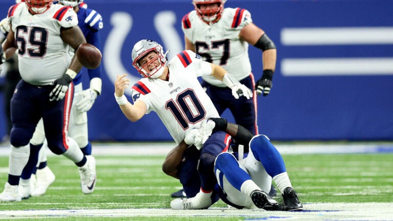 Patriots' Kyle Dugger, Colts' Michael Pittman ejected after in-game skirmish