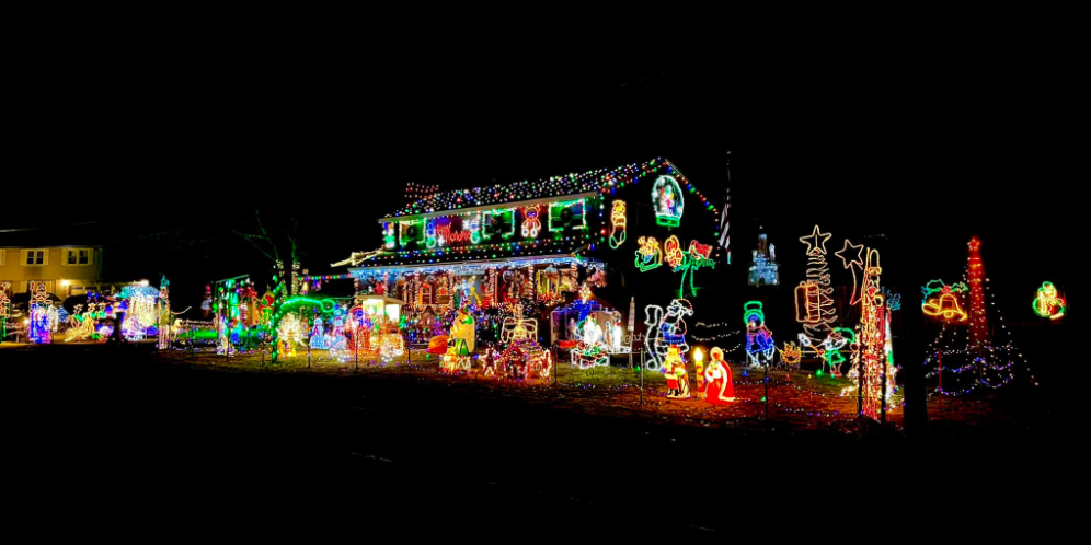 A Drive-Through Holiday Lights Experience Is Staying At Gillette Stadium For An Extra Week