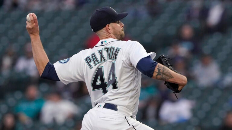 Mariners' James Paxton gets scoreless streak to 21 IP, beats Texas – The  Denver Post