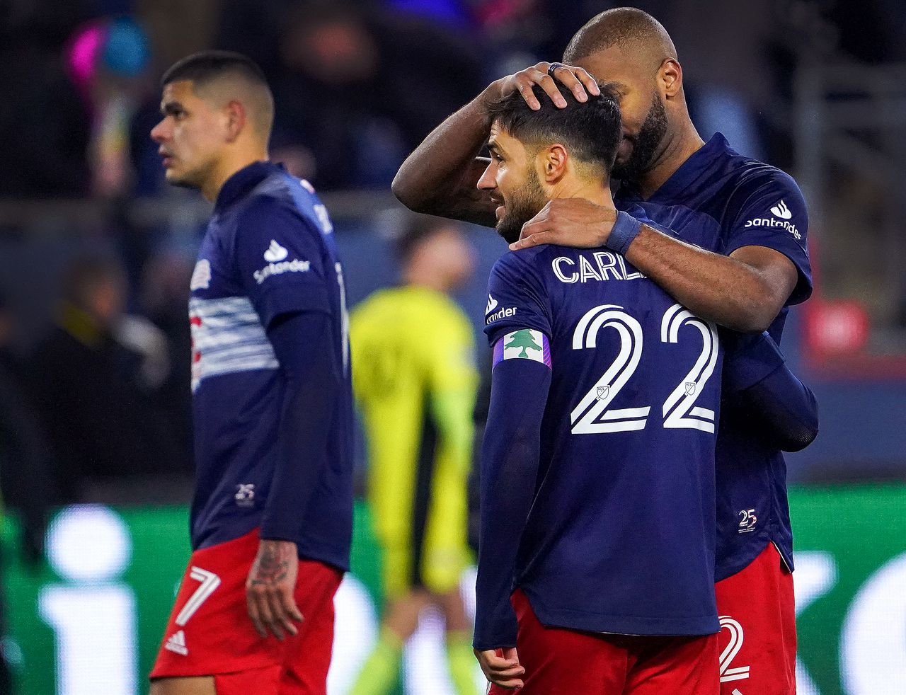 Late goal from New England Revolution hands Crew second straight loss