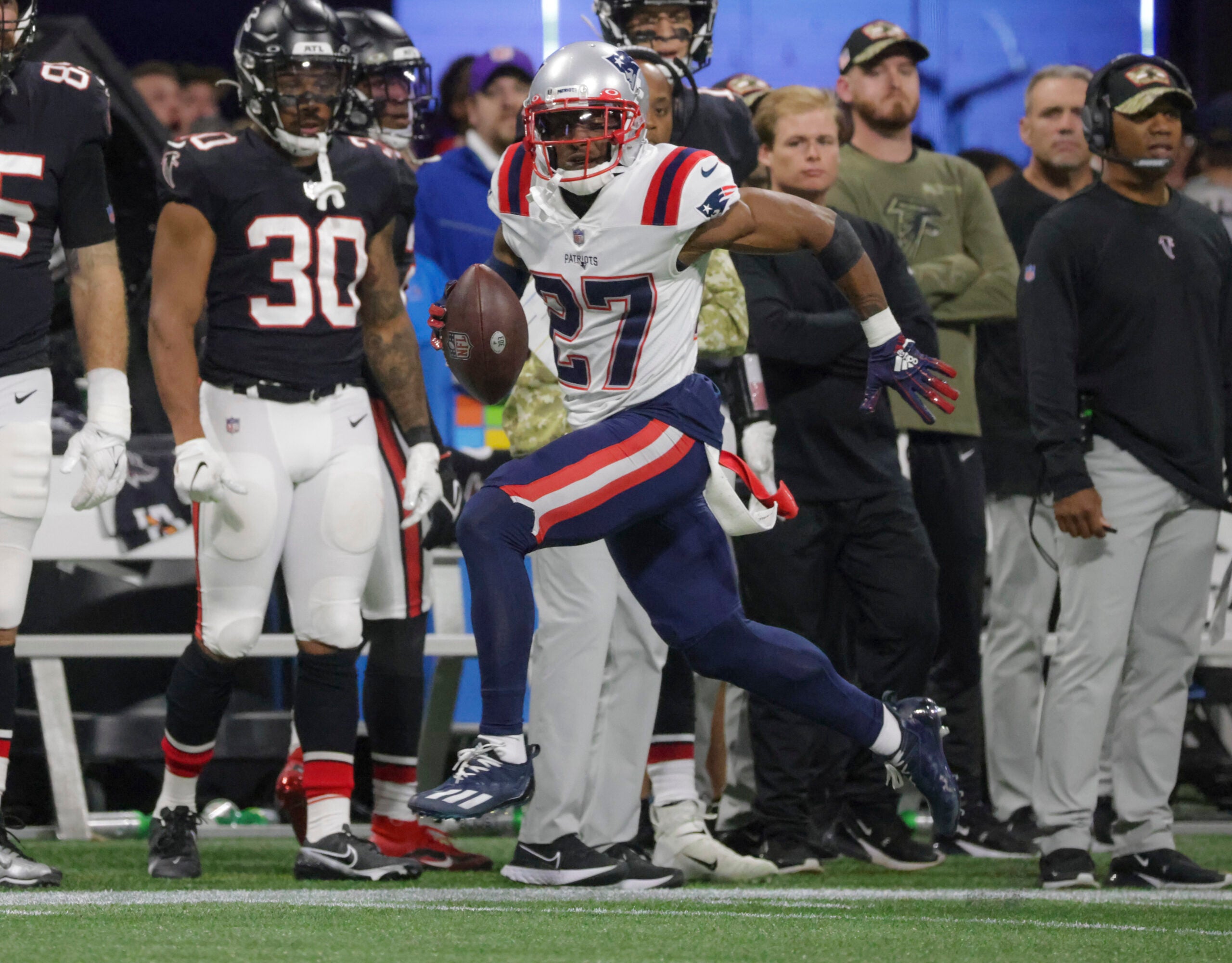 New England Patriots - Mr. INT making INT history.