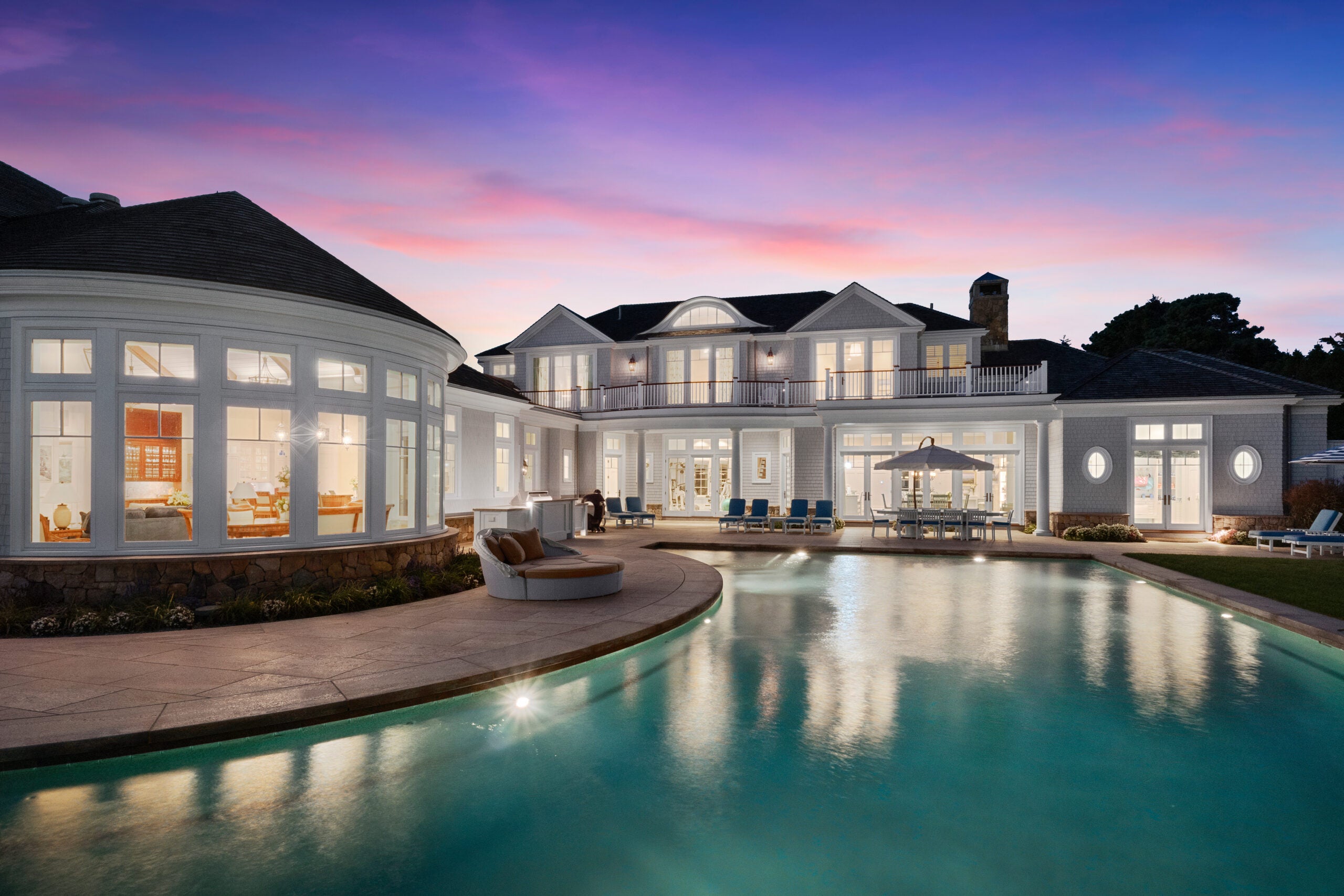 big mansions with pools on the beach