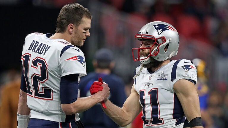 tom brady and julian edelman