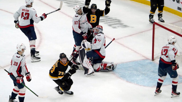 McAvoy's Late Goal Lifts Bruins To 4-3 Win Over Capitals