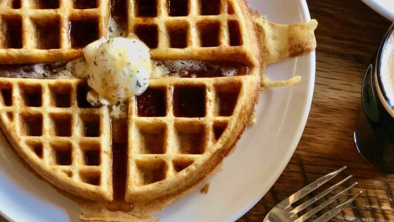 City Tap House Golden Waffle