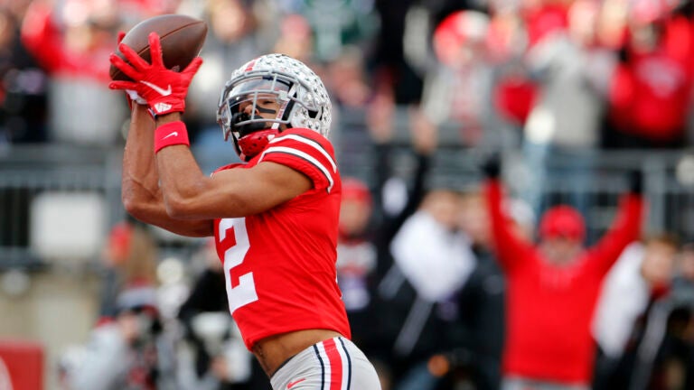 Ohio State WR Chris Olave: Patriots' Mac Jones is 'going to