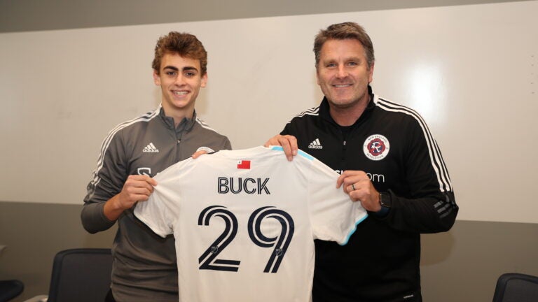 Old New England Revolution football shirts and soccer jerseys