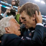 Robert Kraft Tom Brady Patriots