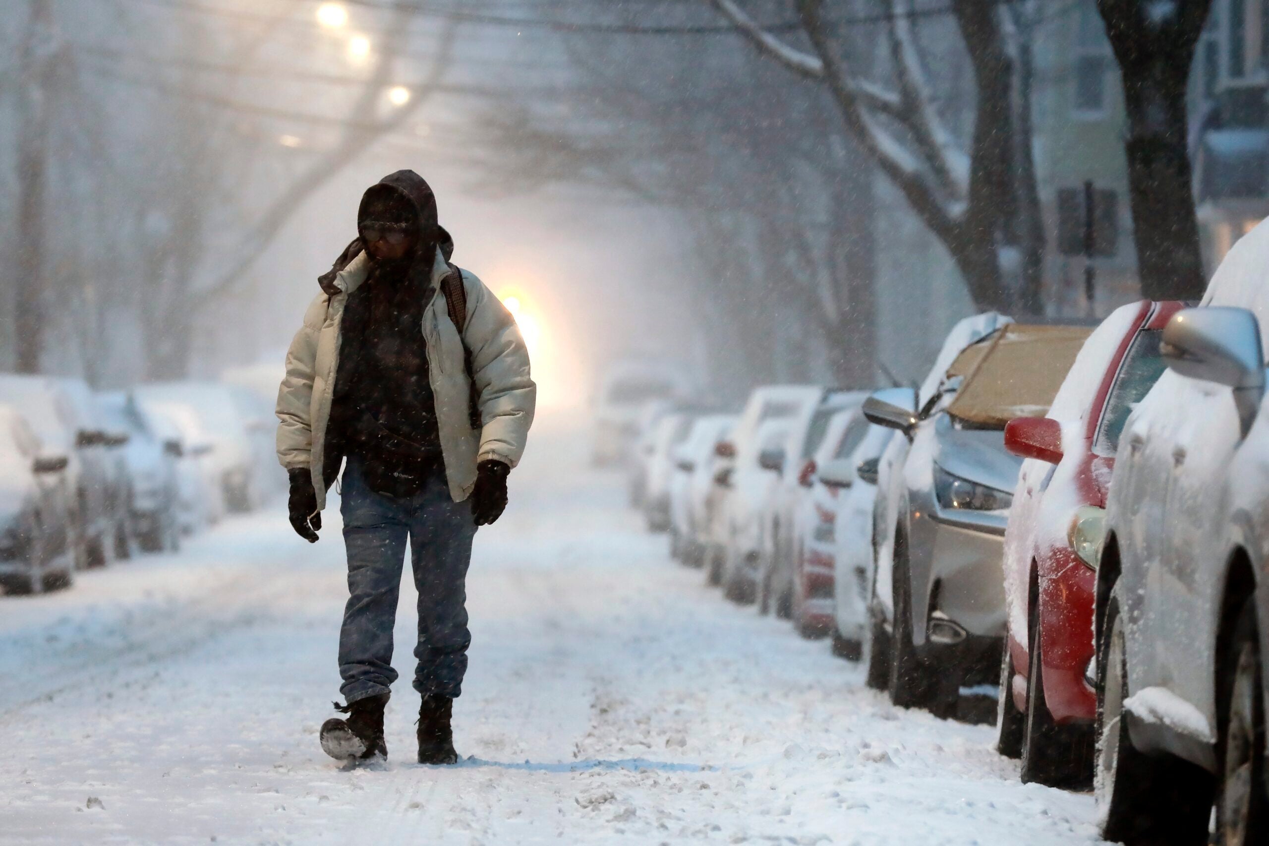 A snow blowout, Local News