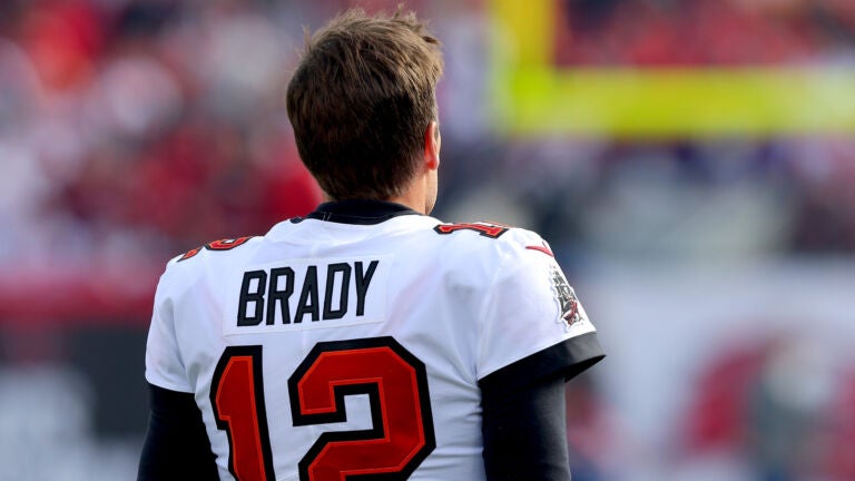 Tom Brady Tampa Bay Buccaneers Youth Performance Name & Number