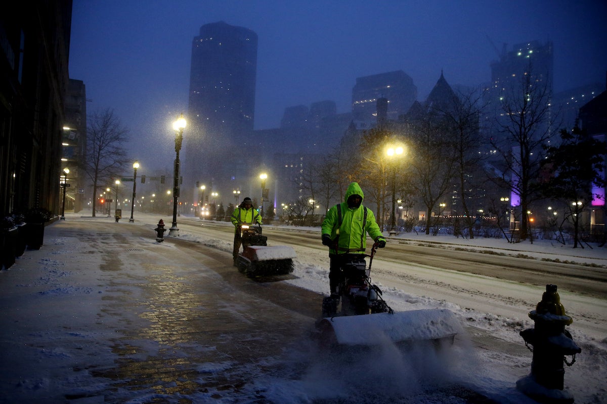 6 Photos That Show There Is 'Snow' Place Like Columbia During a Nor'easter