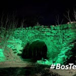 Ellicott Arch in Franklin Park is one of the many locales lit up through March.