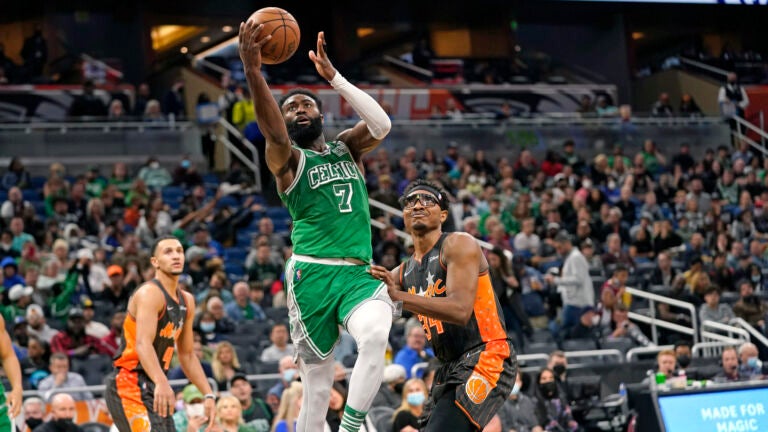 Celtics' Jaylen Brown Sending Message With New Custom Nikes?