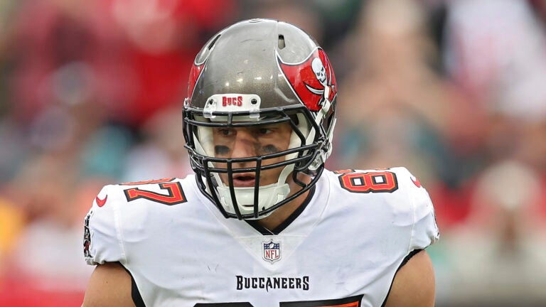 Rob Gronkowski has made his mark with the Buccaneers