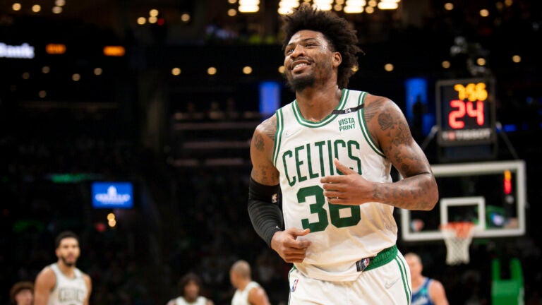 Marcus Smart avoids catastrophic moment in Boston Celtics win