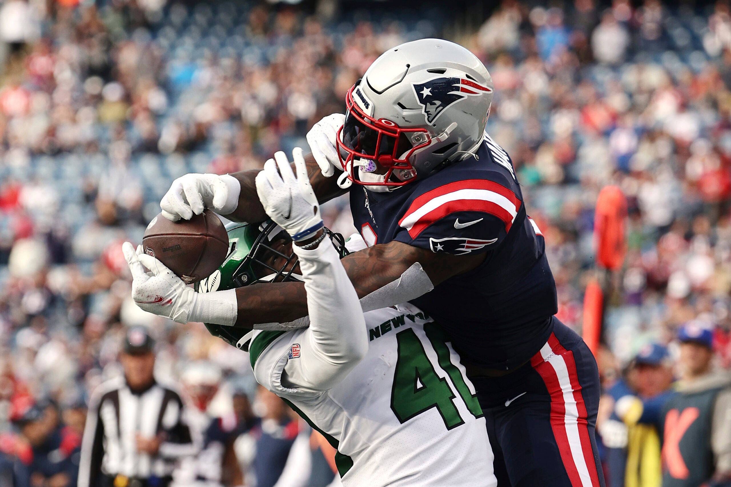 New England Patriots - Mr. INT making INT history.