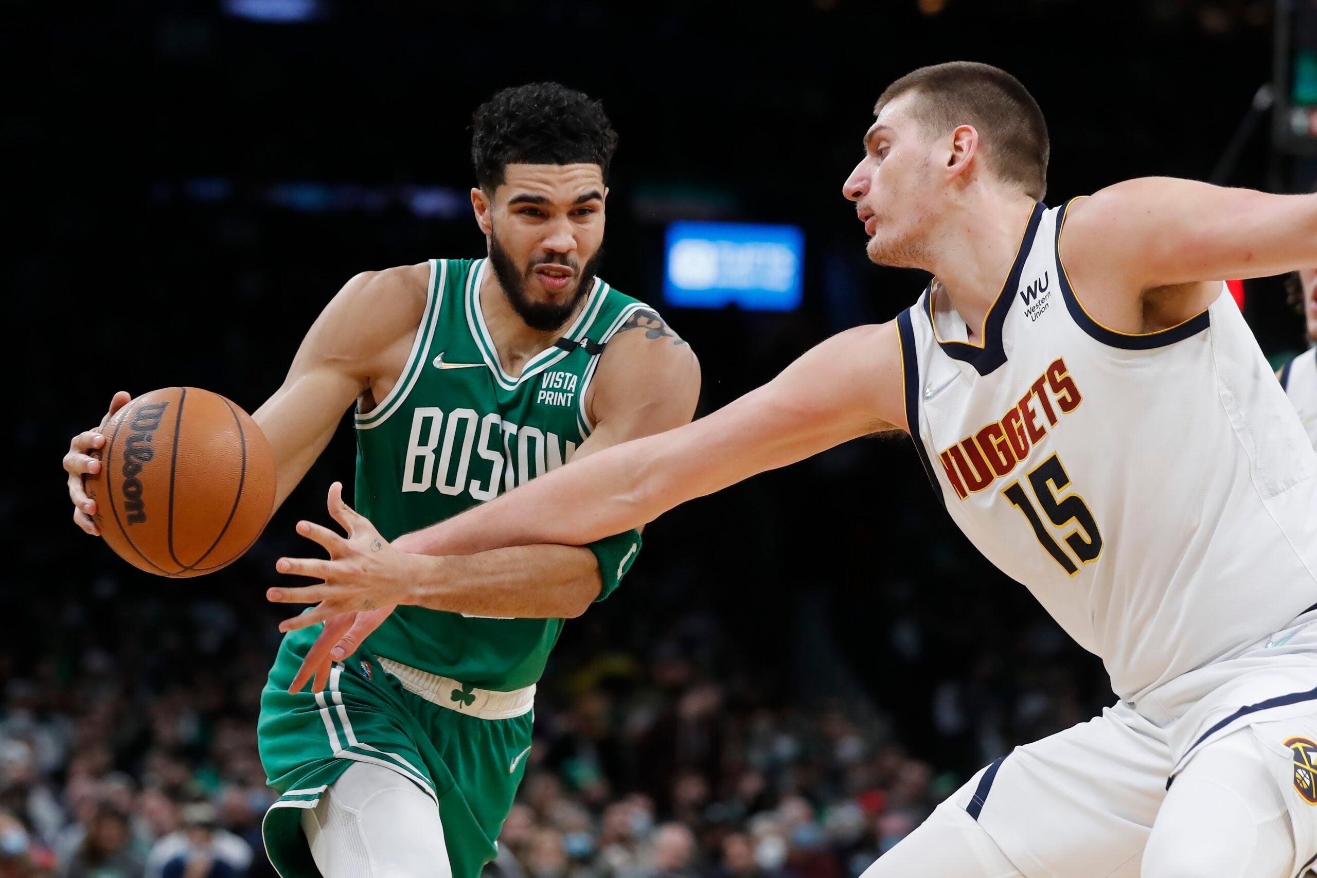 NBA: Nikola Jokic's triple-double helps Nuggets end Celtics' streak