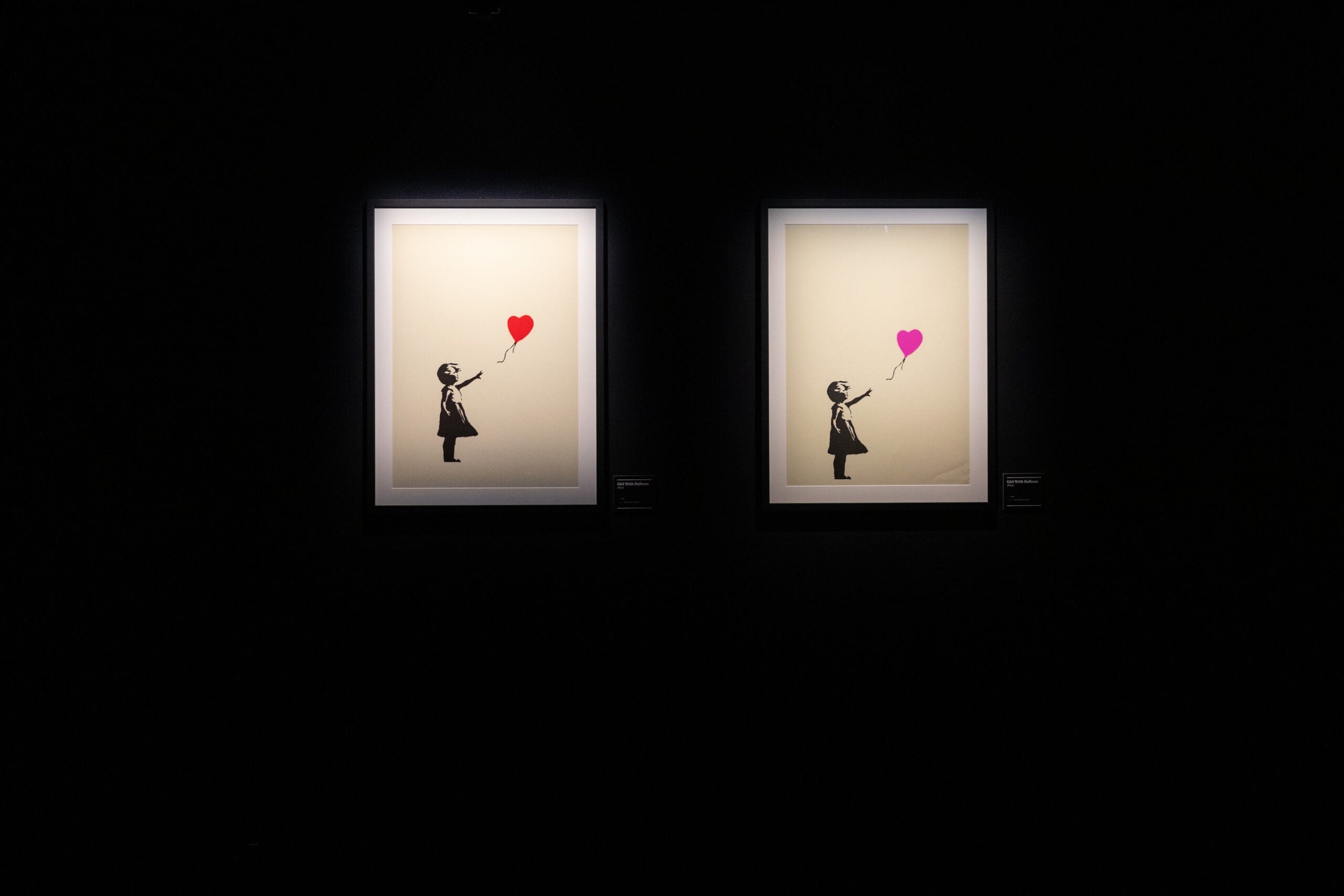 The Art of Banksy exhibit in Cambridge