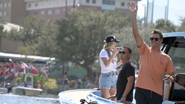 Matthew Stafford, cigar in hand, celebrates title in Super Bowl parade