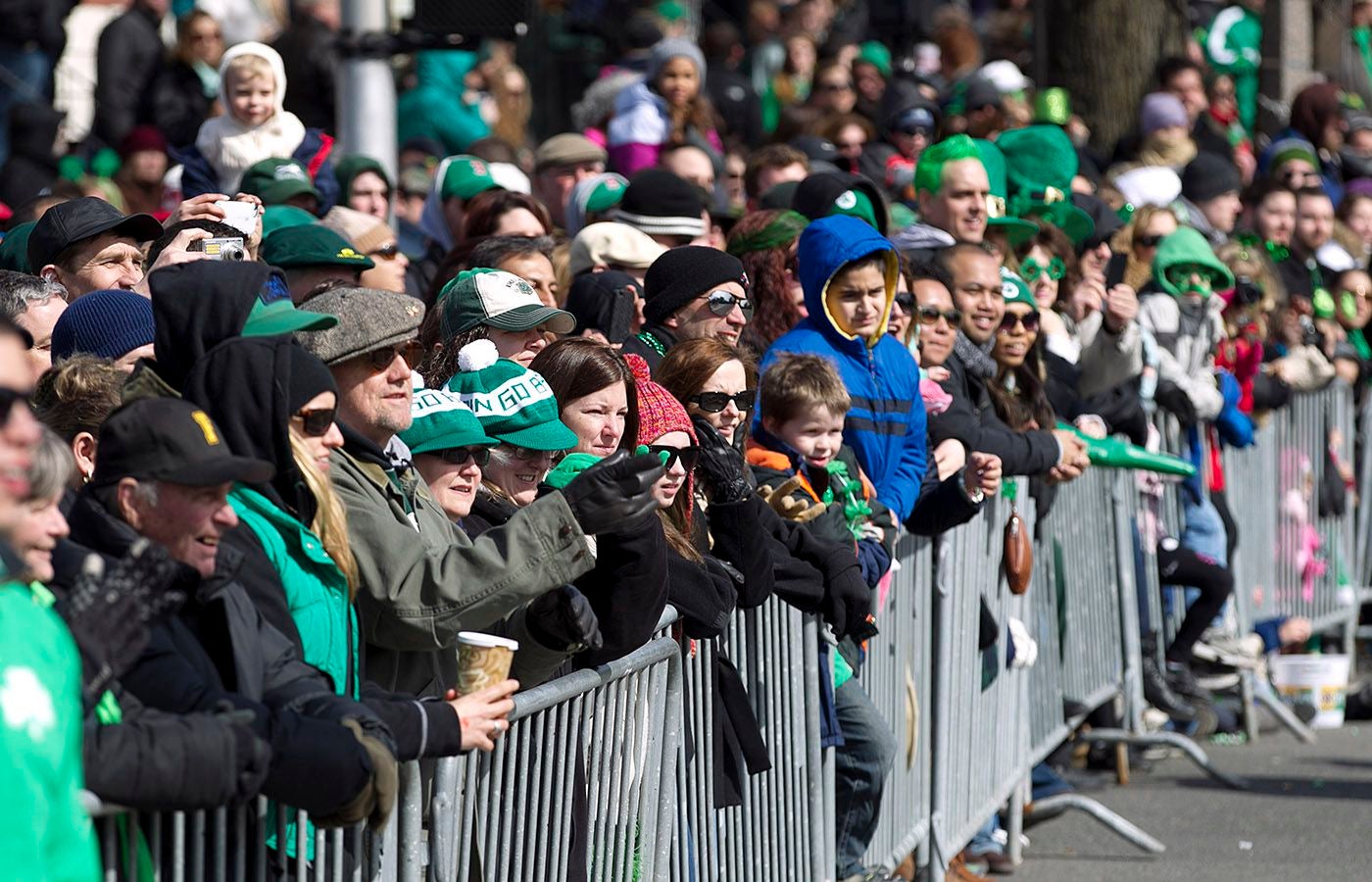 Boston ranked second best city in the U.S. for St. Patrick's Day  celebrations this year, bested only by Philadelphia; Worcester in 12th  place 