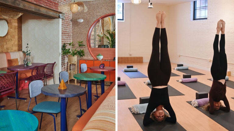 A combined yoga studio and cafe will open in Harvard Square